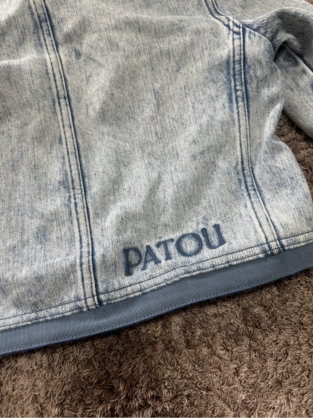 Patou Short-sleeved cotton blend jacket - Picture 6 of 6